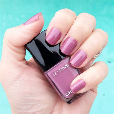 mirage chanel nail polish|purple Chanel nail polish.